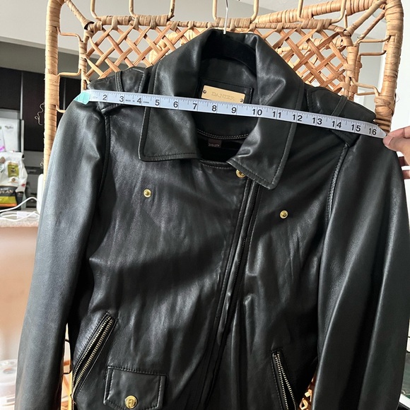 Daniel Leather Jacket with Gold Hardware! - Picture 11 of 13